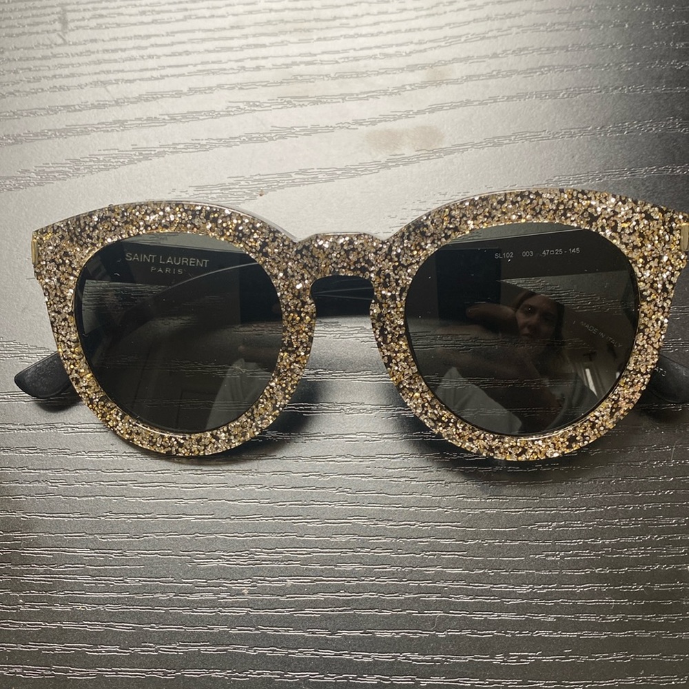 Saint Laurent glitter sunglasses